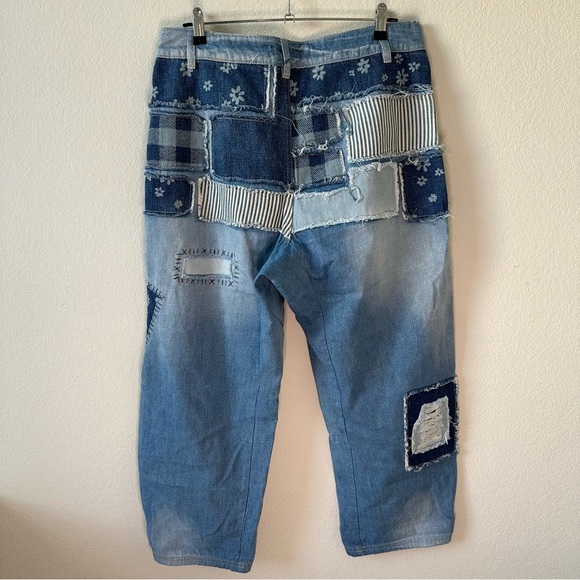 Free people x We The Free Azalea Daisy
Patchwork Blue Jeans SZ 31 - Picture 11 of 13